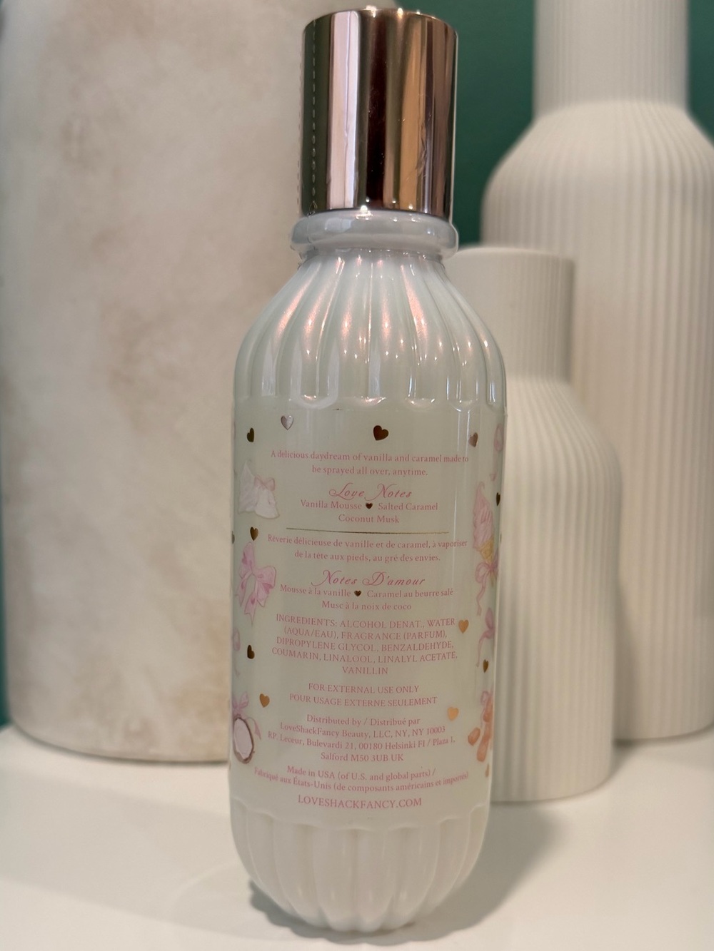 NEW! LoveShackFancy Vanilla Twist Hair & Body Mist | Unopened | 8 FL OZ - Picture 3 of 8